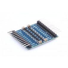 Raspberry Pi 8 channel Level Switching 3.5V to 5V IO Module - View 1
