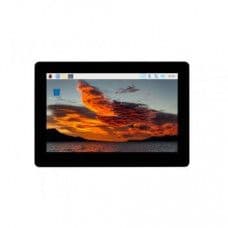 Waveshare 5″ Touch Screen Expansion for Raspberry Pi CM4 PoE Header Gigabit Ethernet 4K Output - View 1