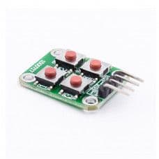 2 x 2 Matrix 4 Push Button Keyboard Module - View 1