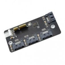 Waveshare PCIe TO 4-Ch SATA 3.0 Expander 6Gpbs High-speed SATA Interface - View 1