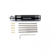 Hobby Cuttings Tool Chisel with 5 lathe Tools - View 1