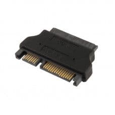 SATA (7+15PIN) Revolution to SATA 7+6P Female Adapter - View 1