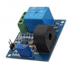 5A 12V Overcurrent Protection AC Current Detection Sensor Module - View 1