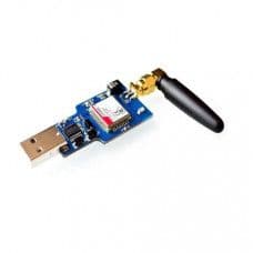 USB to GSM Serial GPRS SIM800C Module with Bluetooth Computer Control Calling with Glue Stick Antenna - View 1