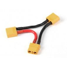 SafeConnect XT90 Battery Harness 10AWG for 2 Packs in Series - View 1