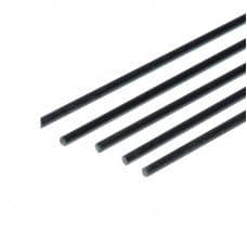 Pultruded Carbon Fibre Rod (Solid) 2mm x 1000mm - View 1