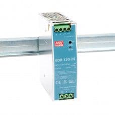 EDR-120-24 Mean well SMPS - 24V 5A 120W Din Rail Metal Power Supply - View 1
