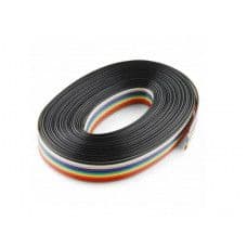 10 Core Multicolor Ribbon Wire Roll - 20m - View 1