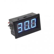 Blue Two-Wire 0.56 Inch DC5V-120V DC Digital Display Voltmeter For Car Bicycle Motorcycle - View 1