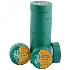 Electrical PVC Insulating Tape - Green Color - 1 Piece Pack - View 1