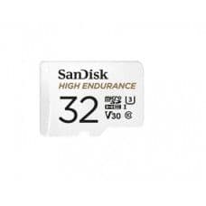 SanDisk V30 32GB High Endurance Video MicroSDHC Card with Adapter - View 1