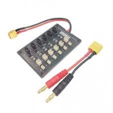 HobbyFly GNB27 and JST-PH 2.0 Connector 1S Lipo Battery Balance Parallel Charging Board Charger Board 6 Channel - View 1