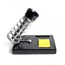 C-4 Soldering Iron Support Stand with Cleaning Sponge - View 1