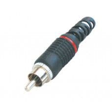 MX RCA Male Connector Super Deluxe Copper Plated (MX-157) - View 1