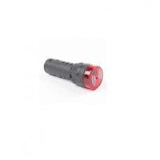 Red AC220V 30mm AD16- 30SM LED Signal Indicator Built-in Buzzer - View 1
