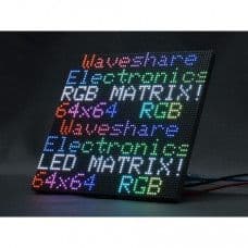 Waveshare Flexible RGB full-color LED matrix panel adjustable brightness and bendable PCB - View 1