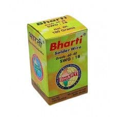Bharti 100gm 18 Gauge Flux Cored 60/40 Grade Solder Wire - View 1