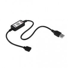 Black 4PIN LED Strip Mini Bluetooth Controller 5- 24V - View 1