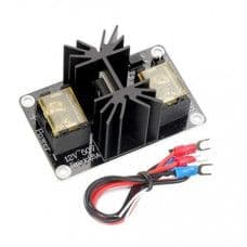 MOS25 12 to 50V 25A 3D printer Heat Bed Power Expansion Module with Cables - View 1
