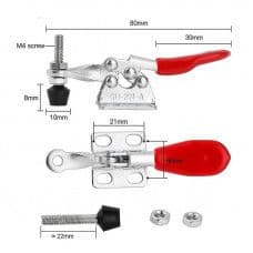 GH-201A Horizontal Clamps Quick Release Skewer Clamps Horizontal Holding Force 27KG - View 1