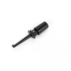 Round Small Single Test Hook Clip Test Probe Black - 43mm - View 1