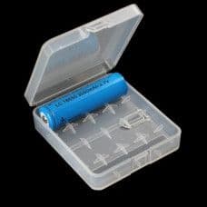 Transparent Waterproof 4 x 18650 Battery Portable Clear Plastic Storage Box - View 1