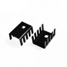 718 Aluminum Heatsink for Transistor - TO-220 Package - View 1