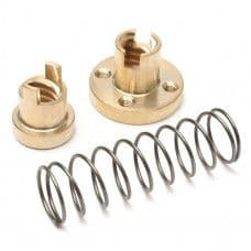 T8 Anti-backlash Spring Loaded Nut For CNC 8mm Threaded Rod Lead Screw - View 1