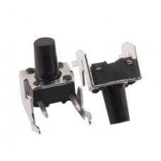 6x6x11mm Right Angle Tactile Push Button Switch - 5 Pieces Pack - View 1