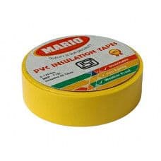 Mario PVC Insulating Tape - Yellow Color - 1 Piece Pack - View 1