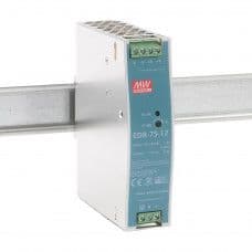 EDR-75-12 Mean well SMPS - 12V 6.3A 75.6W Din Rail Metal Power Supply - View 1