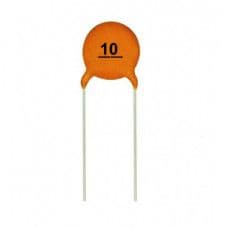 10pF 50V Ceramic Capacitor - 5 Pieces pack - View 1