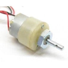 100 RPM - 12V Centre Shaft DC Geared Motor - View 1