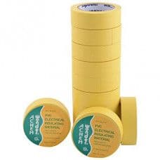 Electrical PVC Insulating Tape - Yellow Color - 1 Piece Pack - View 1