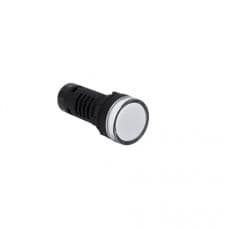 White AC/DC24V 22mm AD16-22DS LED Power Pilot Signal Light Indicator - View 1