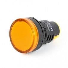 Yellow AC220V 30mm AD16- 30DS LED Power Pilot Signal Indicator Lamp - View 1