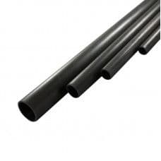 Pultruded Carbon Fibre Tube (Hollow) 8mm(OD) x 6mm(ID) x 1000mm(L) - View 1