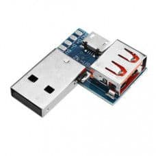 USB Adapter Board Male To Female Adapter Micro USB Interface 4P 2.54mm - View 1