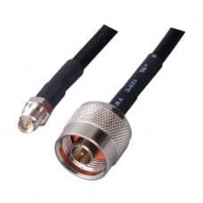 MX RP SMA Female Socket To MX N Male Plug Cord RG-58U 1.5 Meter (MX-2326A) - View 1