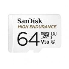 SanDisk V30 64GB High Endurance Video MicroSDHC Card with Adapter - View 1