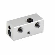 Double Heater Block 2 in 1 out Multi Color For Extrusion 3D Printers Parts Aluminum 1.75mm - View 1