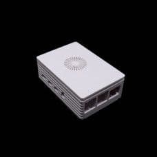Raspberry Pi 4B White Injection Molding Premium Case Supporting 3007 Fans - View 1