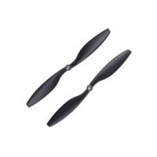 HD Propellers 1045(10X4.5) ABS DJI Black 1CW+1CCW-1pair- Premium Quality - View 1