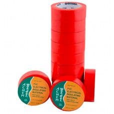 Electrical PVC Insulating Tape - Red Color - 1 Piece Pack - View 1
