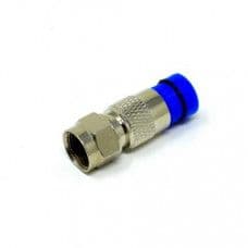 F Connector RG6 Male Type Connector - View 1