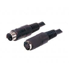 MX 4 Pin Mini DIN Male Plug To MX 4 Pin Mini DIN Female Cord 1.5 Meter (MX-1136) - View 1