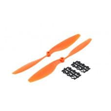 10x4.5 inch 1045/1045R CW CCW Propeller Pair for Quadcopter (Orange) - View 1