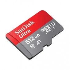 SanDisk MicroSDXC USH-I 512GB Class 10 120MB/s Memory Card - View 1