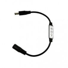 5-24V MINI 3Key LED Controller with Black DC Jack 5.5*2.1 - View 1