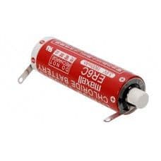 Maxell ER6C 3.6V 1800mAh Lithium Thionyl Chloride Battery with Lugs - View 1